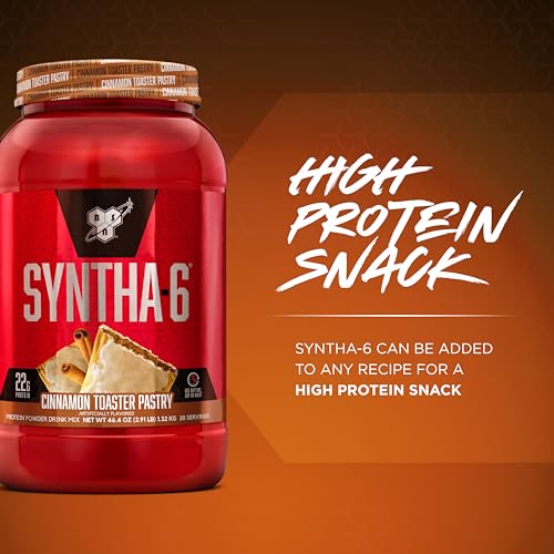 BSN SYNTHA-6 Whey Protein Powder with Micellar Casein, Milk Isolate, Cinnamon Toaster BSN uk supplements