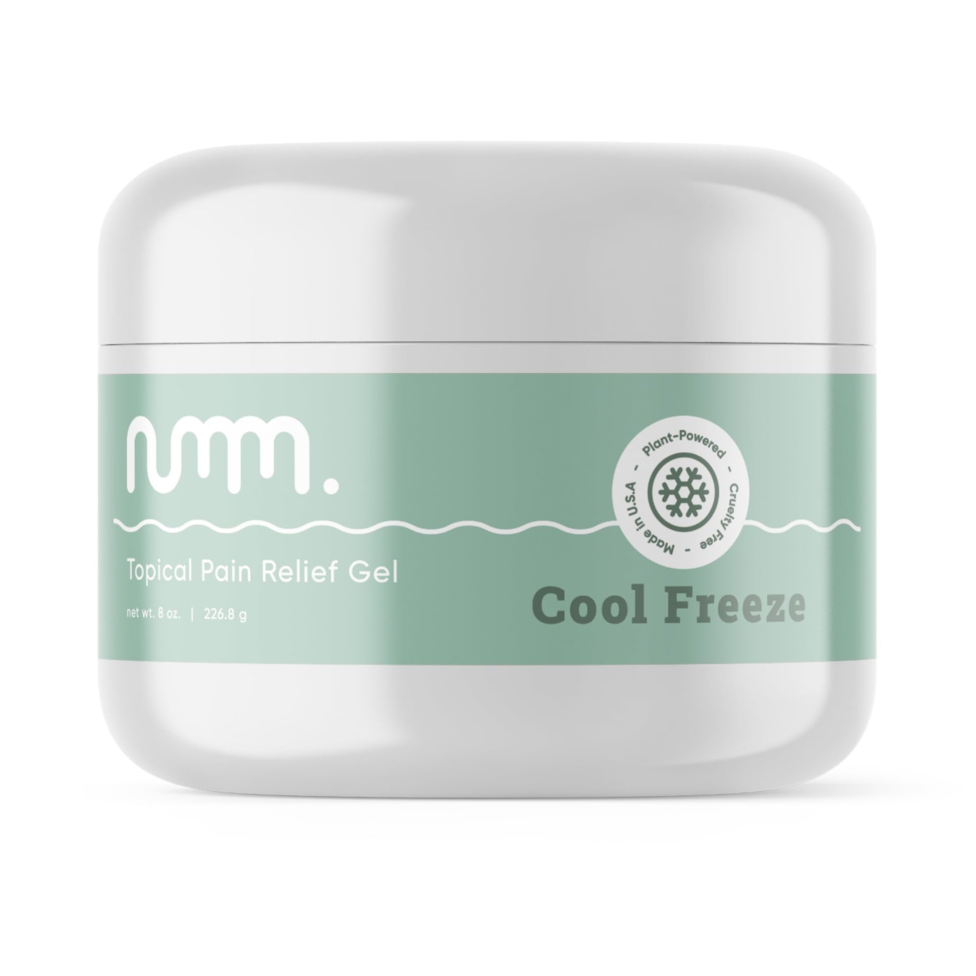 numm Cool Pain Relief Gel – Instant Cold Therapy for Joint & Muscle Pain, Strain & Soreness – Menthol Cream 8oz – Vegan, Alcohol-Free Cooling Relief for Post-Workout Recovery numm. uk supplements