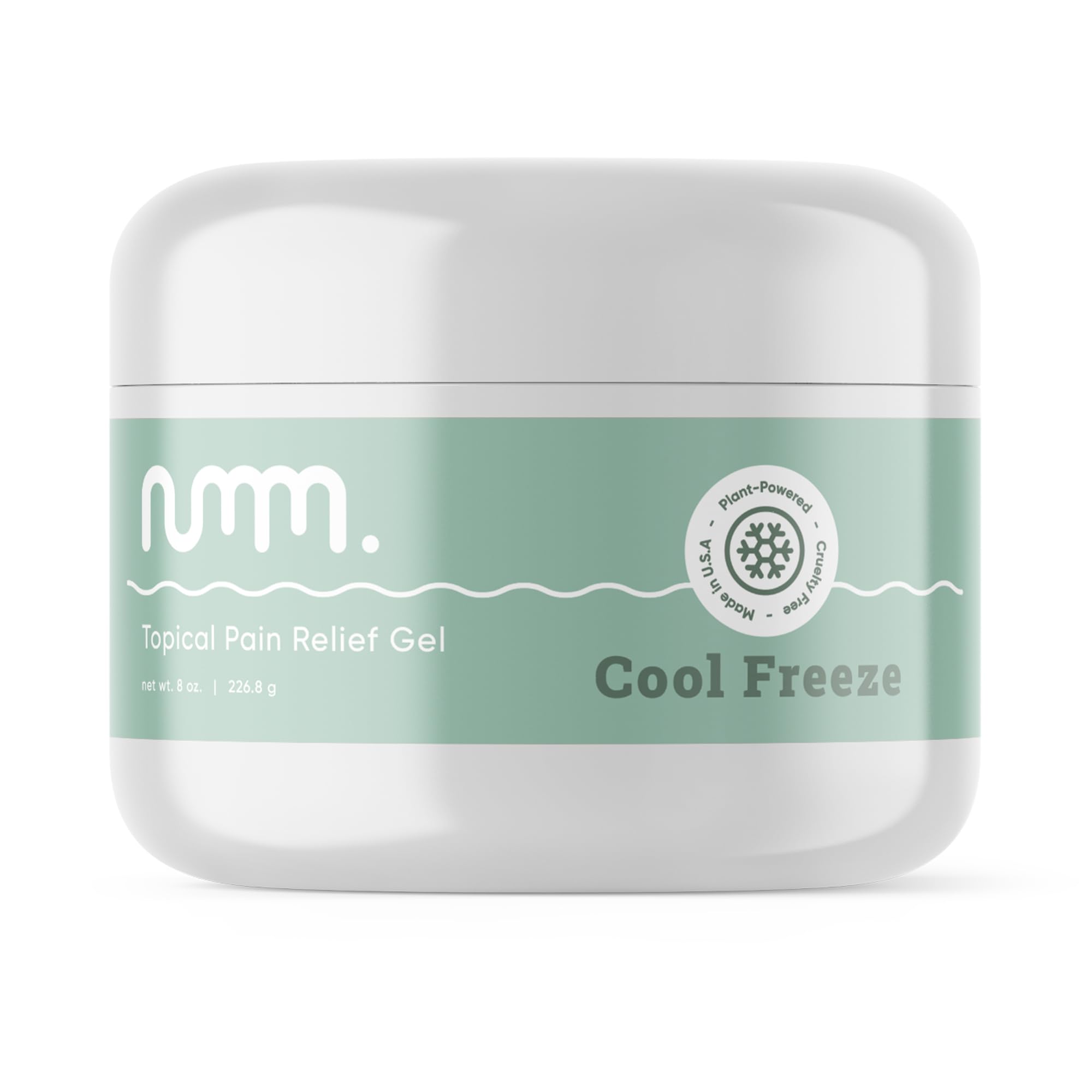 numm Cool Pain Relief Gel – Instant Cold Therapy for Joint & Muscle Pain, Strain & Soreness – Menthol Cream 8oz – Vegan, Alcohol-Free Cooling Relief for Post-Workout Recovery numm. uk supplements
