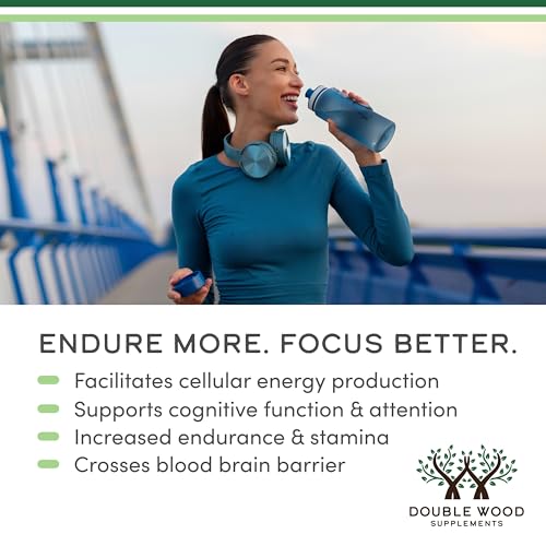 Acetyl L-Carnitine 1,000mg Per Serving, 150 Capsules (ALCAR for Brain Function Support, Memory, Attention, and Stamina) Acetyl L Carnitine That is Third Party Tested by Double Wood Double Wood Supplements uk supplements