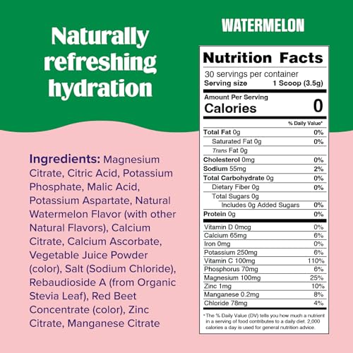 Ultima Replenisher Daily Electrolyte Drink Mix – Watermelon, 30 Servings – Hydration Ultima Replenisher uk supplements
