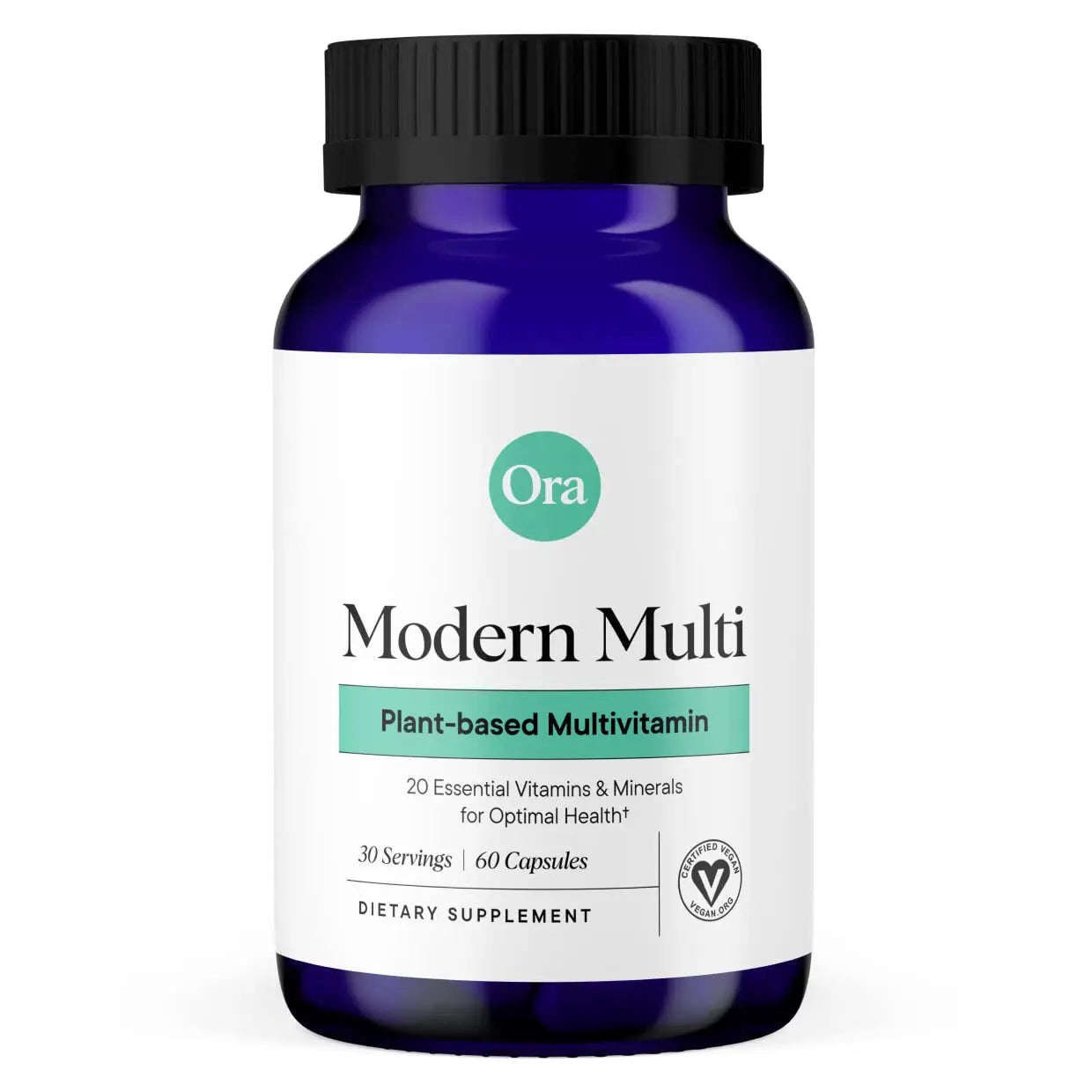 Ora Organic Plant Based Multivitamin for Women and Men, Bluelight Protection - Brain, Eye, Energy, Immune, Skin, Hair, Heart Ora Organic uk supplements