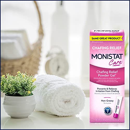 Monistat Chafing Relief Powder Gel, Anti-Chafe Protection, Fragrance Free Chafing Gel, 1.5 Oz, 1 Pack Monistat uk supplements
