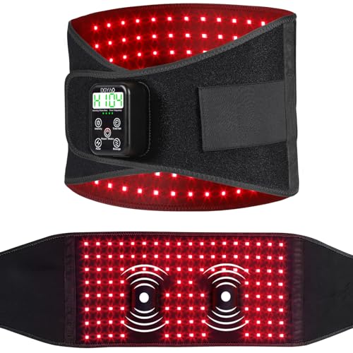 TUOYR Cordless Red Light Therapy Belt for Back Pain Relief with 10000mAH Power Bank TUOYR uk supplements