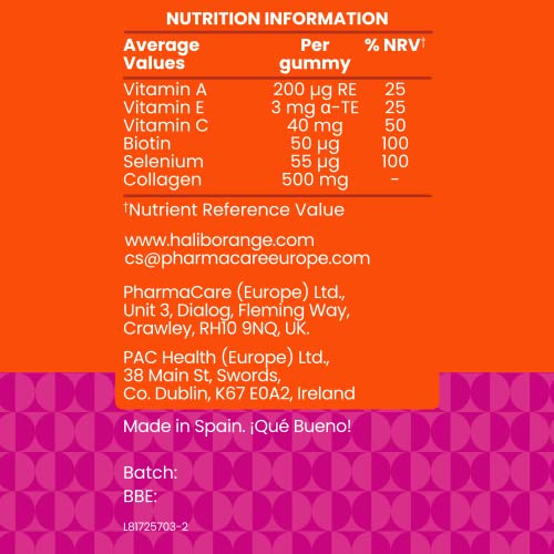 HALIBORANGE BEAUTY COLLAGEN GUMMIES Haliborange uk supplements