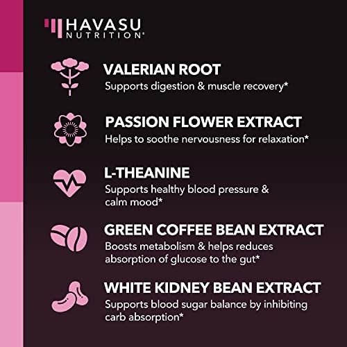 Night Time Fat Burner for Women | Weight Loss and Sleep Support Blend With Vitamin D HAVASU NUTRITION uk supplements