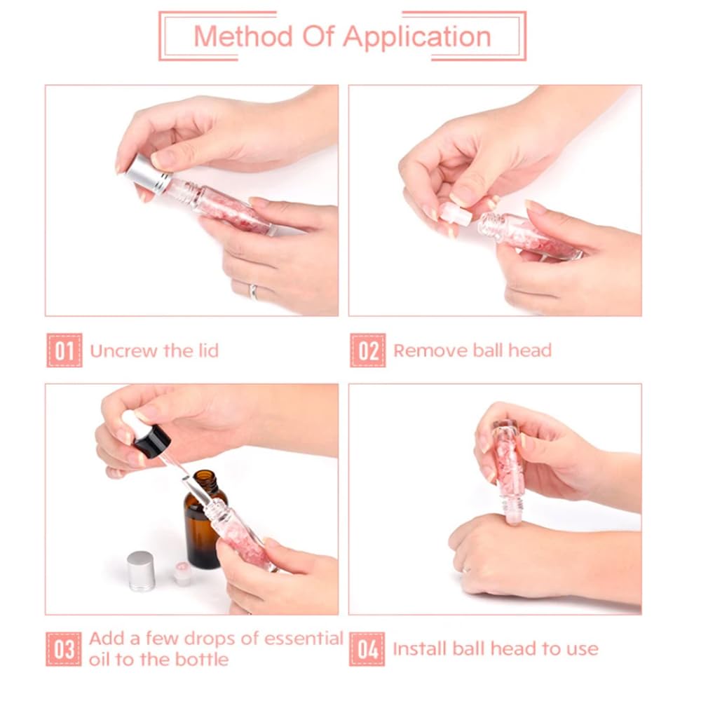 Padime 2 pcs | Premium Set | Real Jade Gua Sha Tool for Facial Skin Care + Glass Bottle for Your Oil Padimë uk supplements