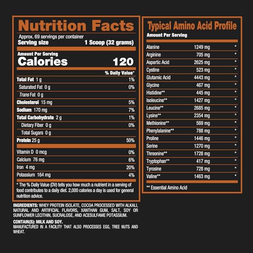 BPI Sports ISO HD Isolate Protein Chocolate Brownie - 69 Servings, 5.4 pounds BPI Sports uk supplements