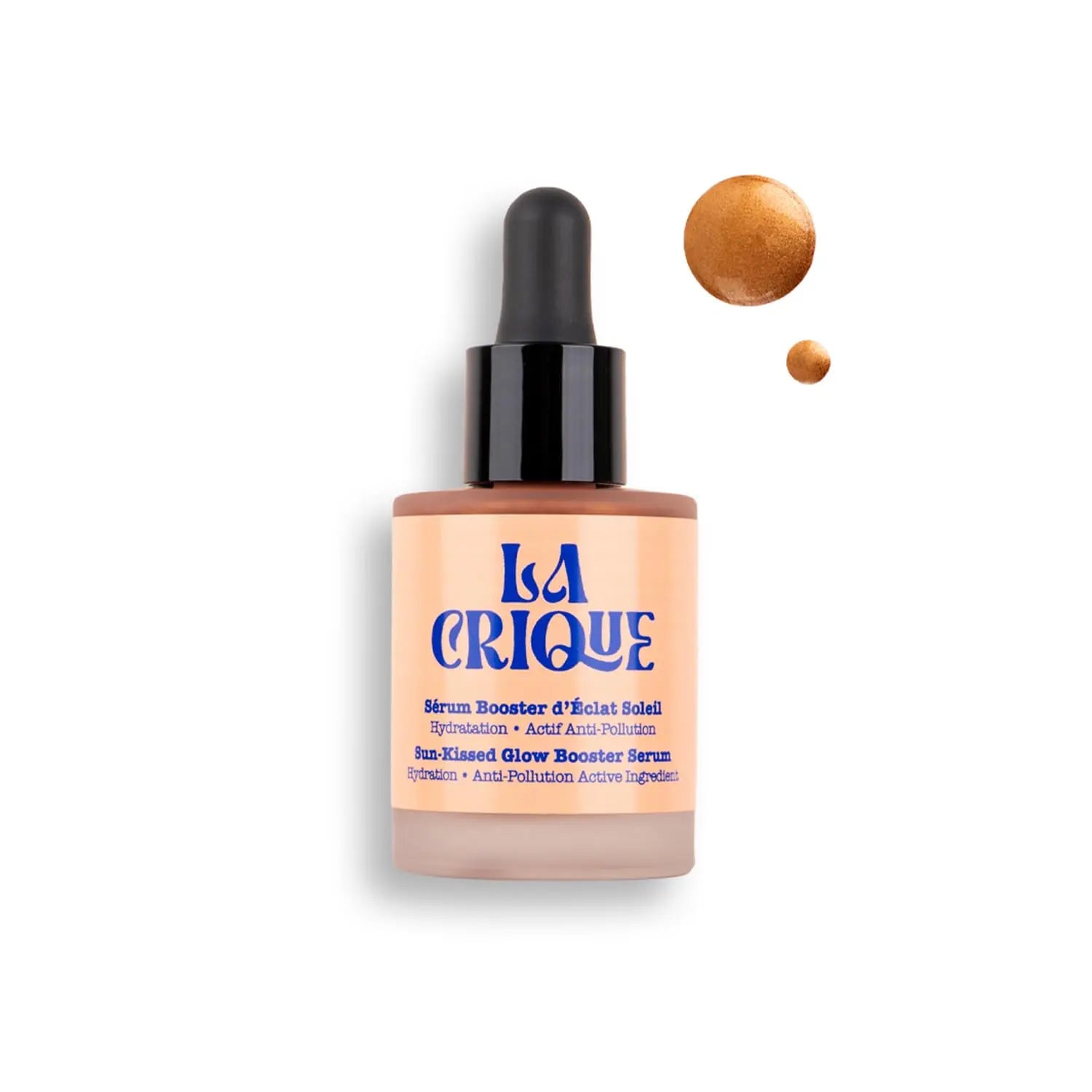 La Crique Bronzing Face Serum - Hydrating Bronzing Drops with Hyaluronic Acid & Anti-Pollution Protection - Natural Sun-Kissed Glow for All Skin Types - Vegan Friendly, Clean Beauty - 1 fl oz LA CRIQUE uk supplements