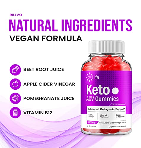 2nd Life Keto Plus ACV Gummies Second Life ACV Advanced Keto Formula Plus Apple Rillvo uk supplements
