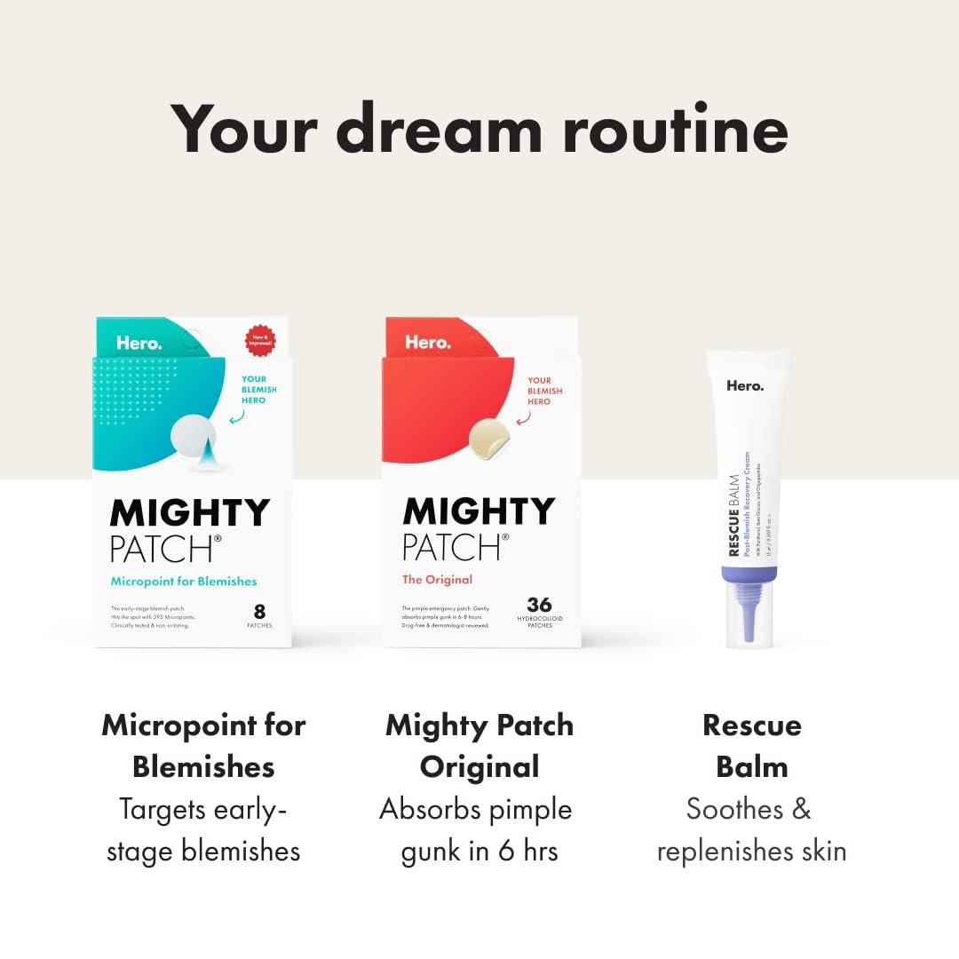 Mighty Patch Original from Hero Cosmetics - Hydrocolloid Acne Pimple Mighty Patch uk supplements