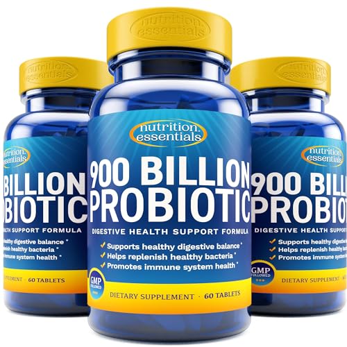 Probiotics for Women and Men - with Natural Lactase Enzyme and Prebiotic Nutrition Essentials uk supplements