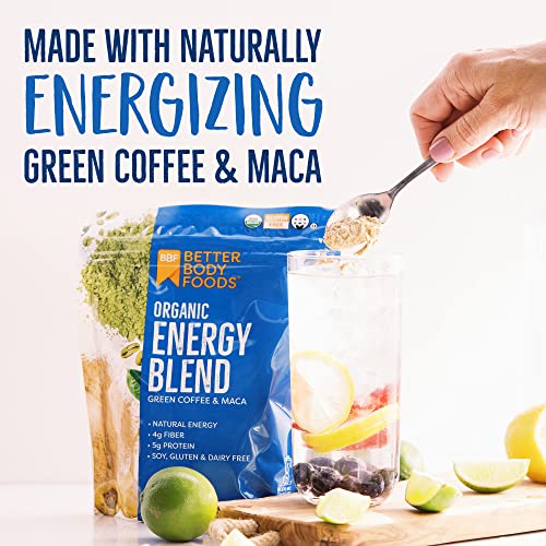 BetterBody Foods Organic Energy Blend, Plant-Based Natural Energy, Gluten-free, Non-GMO BetterBody Foods uk supplements