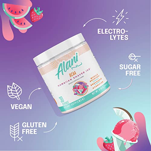 Alani Nu Breezeberry Pre Workout and BCAA Hawaiian Shaved Ice Post Workout Powder Alani Nu uk supplements