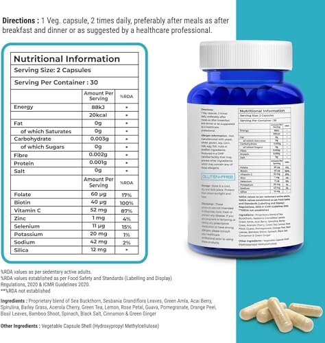 Biovitalia Plant Based Collagen Builder Capsule with Biotin & Vitamin C | Dietary Supplement for Men & Women BIOVITALIA ORGANICS uk supplements