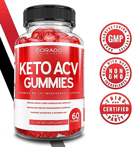 KETO ACV Gummies for Weight Management Support (1000mg Per Serving) DORADO NUTRITION uk supplements