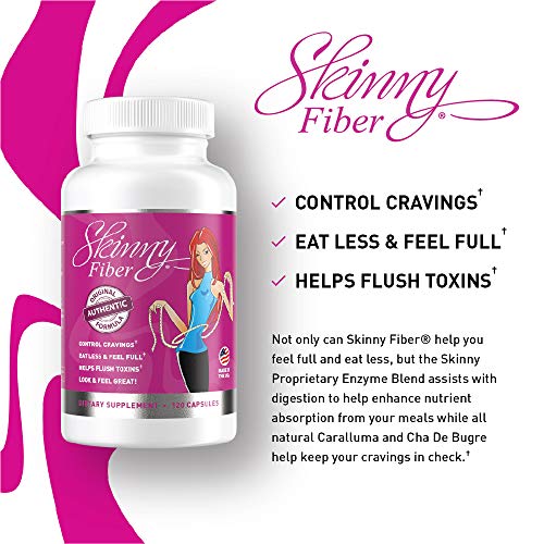 Skinny Fiber 120 Capsules, Appetite Suppressant Effective Weight Management for Women Skinny Fiber uk supplements