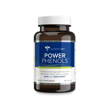 Gundry MD Power Phenols Brain Health Supplement for Cognition, Focus, Motivation, Productivity, and Energy - (30 Servings) Gundry MD uk supplements