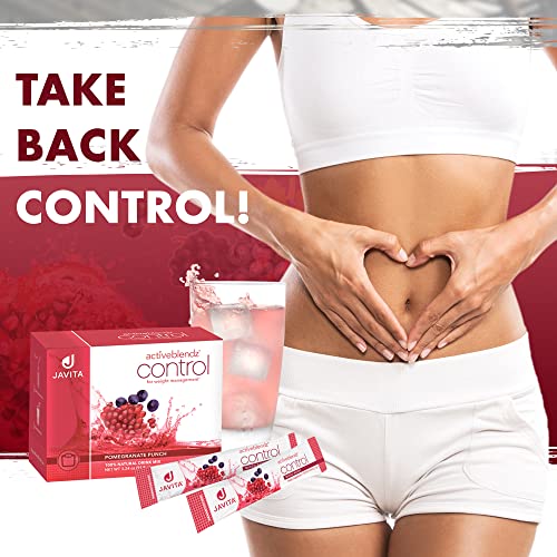 Javita ActiveBlendz Control Fruit Powder Drink Instant Beverage Made w/Pomegranate JAVITA uk supplements