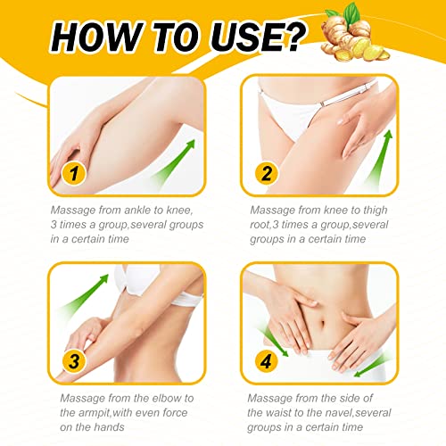 ALIVER Fat Burning Cream Lose Weight Fast for Women, Ginger Slimming Hot Cream That ALIVER uk supplements