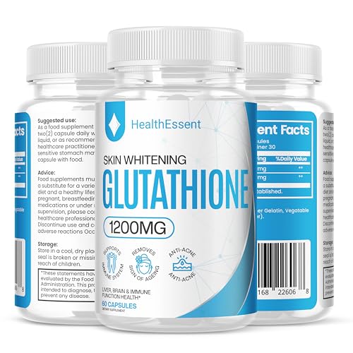 Glutathione Capsules Skin Whitening, Collagen, Unreduced Glutathione Skin Whitening Lidoque uk supplements