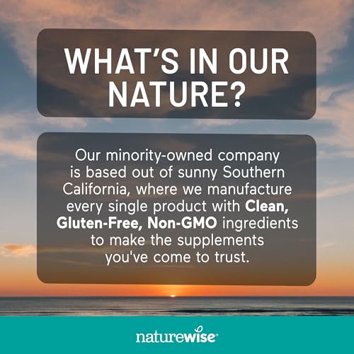 NatureWise Multivitamin for Women + Stress Support with Organic Whole Foods & Natural Minerals - B-Complex + Vitamin C + D3 K2 for Immunity, Hair, Skin & Nails - Non-GMO - 60 Capsules[30-Day Supply] NatureWise uk supplements