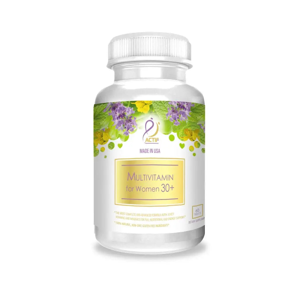 Actif Organic Multivitamin for Women Age 30+ with 30 Organic Vitamins and Organic Herbs, Non-GMO, Made in USA, 2-Month Supply ACTIF uk supplements