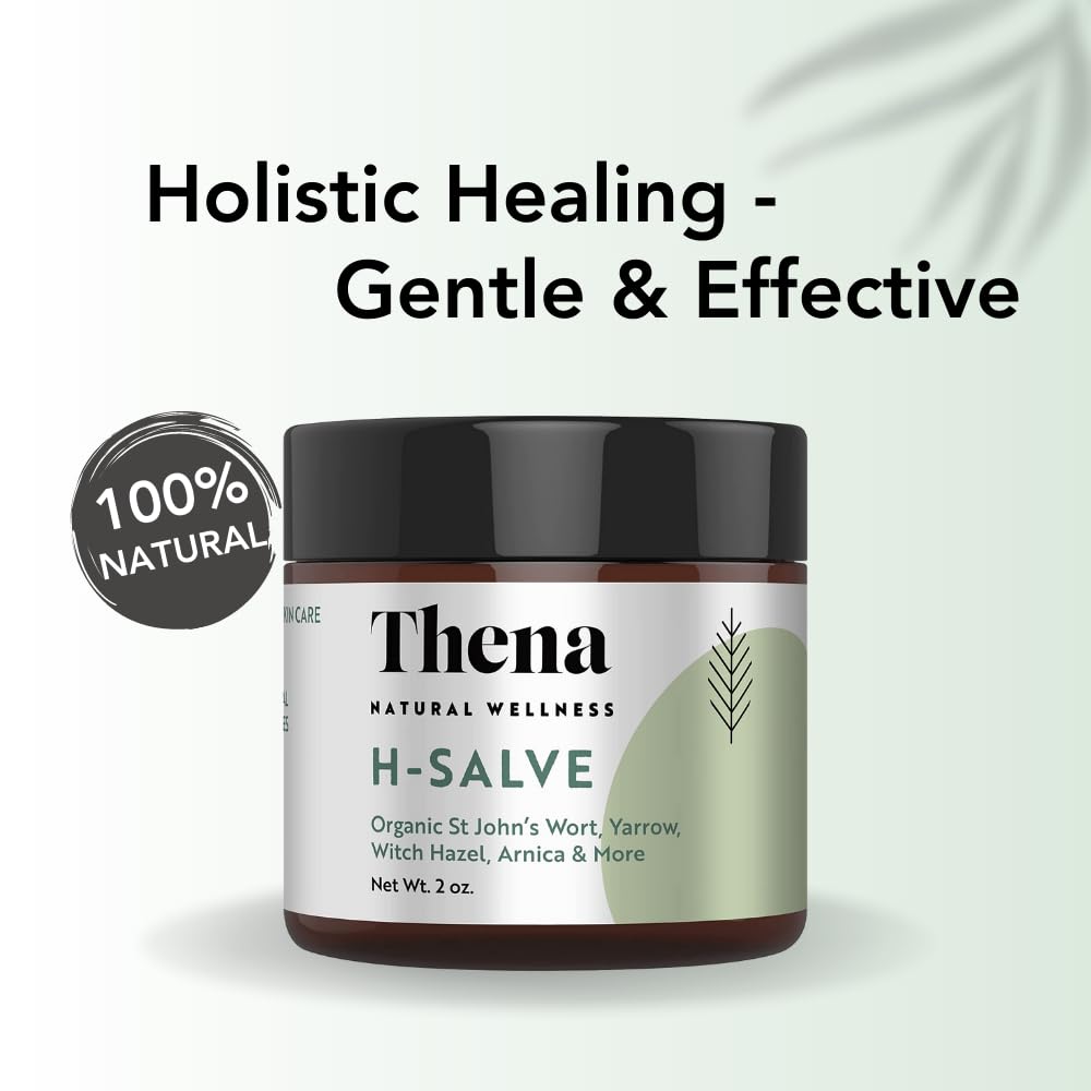 Intense Hemorrhoid Treatment Natural Hemorrhoid Relief Cream, Max Strength Herbal Anal Fissure Relief Ointment with Organic Witch Hazel for Postpartum Piles, Best with Thena Sitz Bath Soak Women Men THENA Natural Wellness uk supplements