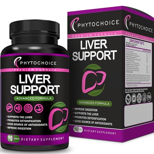 Liver Cleanse Detox & Repair All-in-One Liver Health Support Supplement-Herbal Complex PHYTOCHOICE uk supplements