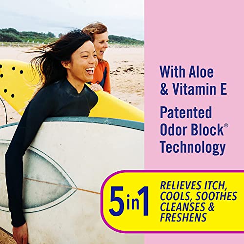 Vagisil Anti-Itch Medicated Wipes, Maximum Strength 12 ea (Pack of 9) Vagisil uk supplements