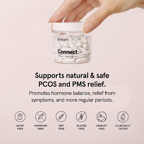 Brilliant Connect Period Health Supplement – Promotes Relief from Cramps, Fatigue Feel Brilliant uk supplements