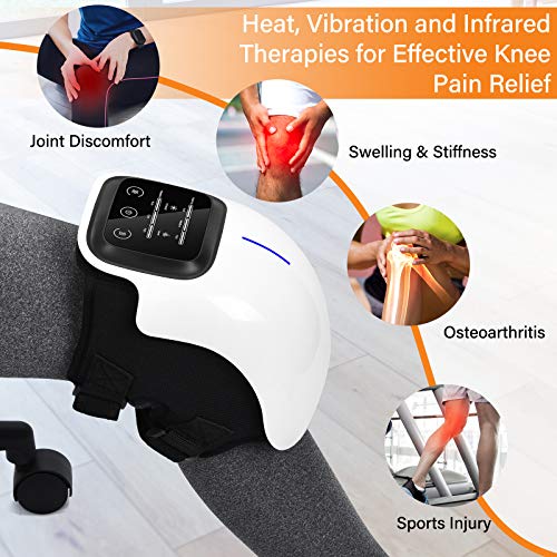 FORTHiQ Cordless Knee Massager, FDA Registered, Infrared Heat and Vibration Knee Pain Relief FORTHiQ uk supplements