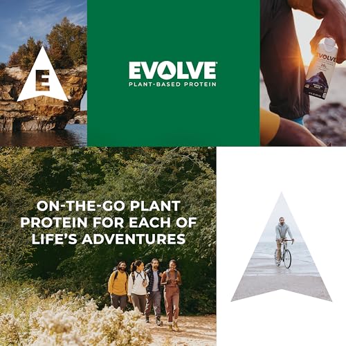 Evolve Plant Based Protein Shake, Chocolate Caramel, 20g Vegan Protein, Dairy Free Evolve uk supplements