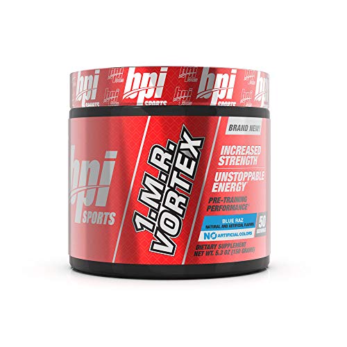 BPI Sports 1.M.R. Vortex Pre-Workout Powder, Blue Raz, 5.3 Ounce BPI Sports uk supplements