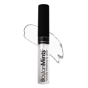 Healthy, Naturally Lip Plumping Clear LipGloss, Southie Pout (.25oz) - Vegan, Plant-Based ingredients. Cooling Mint Enhances Fullness, while Avocado Oil and Jojoba provides lasting Hydration. Boston Mints uk supplements