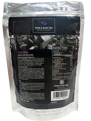 Pure And Easy Tea, Belly Bliss, Cleanse & Detox Tea, Supports Healthy Weight, Helps Reduc Pure And Easy Tea uk supplements