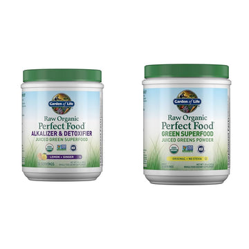 Garden of Life Raw Organic Perfect Food Alkalizer & Detoxifier Juiced Greens Superfood Garden of Life uk supplements