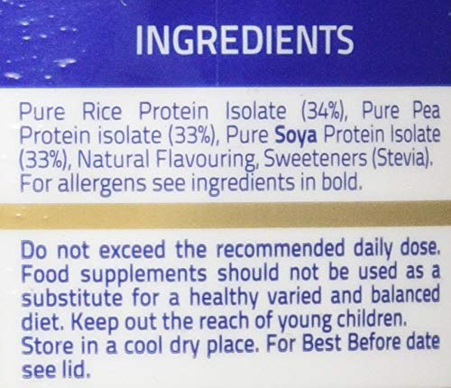 Nutrisport Aspartame Free 90 Plus Vegan Strawberry Protein Powder, 908 g Nutrisport uk supplements