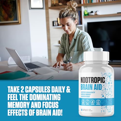 Nootropic Brain Aid | #1 Rated Focus & Memory Supplement | Improve Concentration EPN Supplements uk supplements