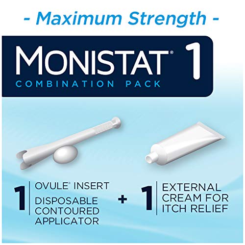 MONISTAT 1-Dose Yeast Infection Treatment, 1 Ovule Insert & External Itch Cream Monistat uk supplements