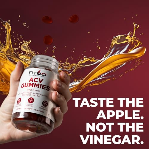 FIT60 Keto Apple Cider Vinegar Gummies with The Mother | Keto ACV Gummies for Advanced Healthy Weight FIT60 uk supplements