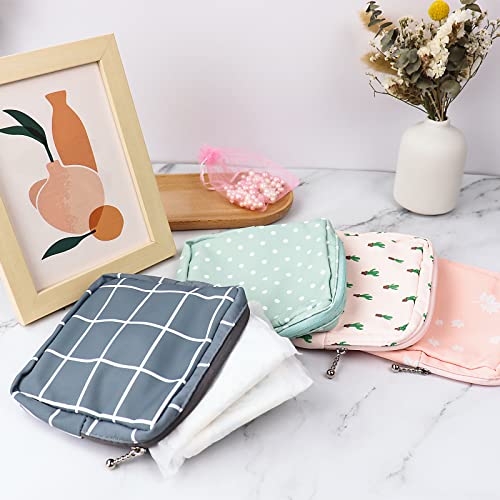 Sanitary Napkin Storage Bag,Portable Sanitary Napkin Storage Pouch Pack of 4 Reusable Menstrual Cup Tuciyke uk supplements
