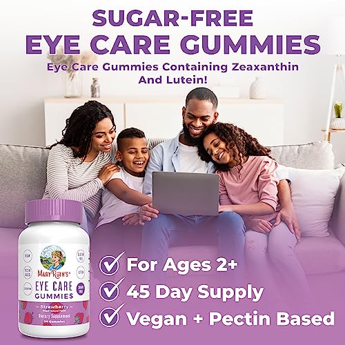 MaryRuth's Eye Care Gummies | Zeaxanthin and Lutein | 45 Day Supply MaryRuth Organics uk supplements