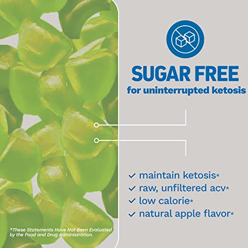 Herbtonics Keto Apple Cider Vinegar Gummies - Digestion & Detox Support - Sugar Free Keto Herbtonics uk supplements