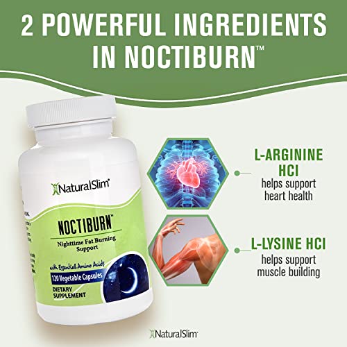 NaturalSlim NoctiBurn Night Fat Burning Support & Metabolism Support Supplements with Essentials NaturalSlim uk supplements
