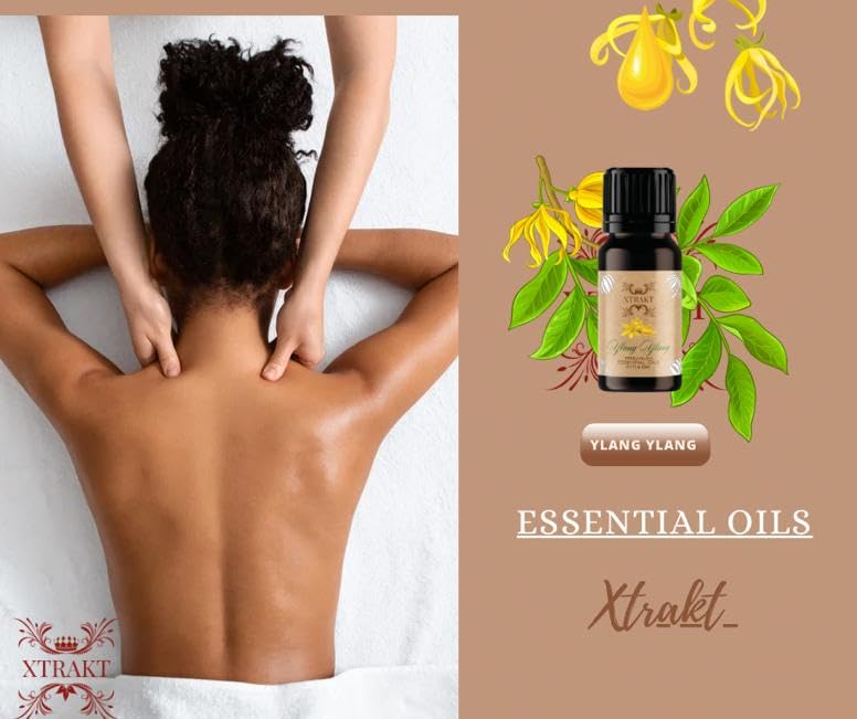 XTRAKT Pure Rose Essential Oil - Therapeutic Grade Aromatherapy Oil for Elegance and Emotional Balance XTRAKT uk supplements