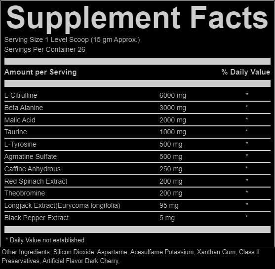 STIMJungle Essential Preworkout •Insane Energy •6G L-Citrulline •3G Beta Alanine STIMJungle uk supplements