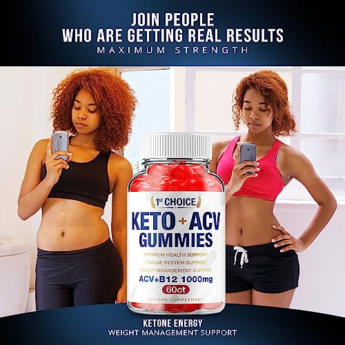 (2 Pack) 1st Choice Keto ACV Weight Loss Gummies Keto First Choice ACV Advanced Formula Rillvo uk supplements