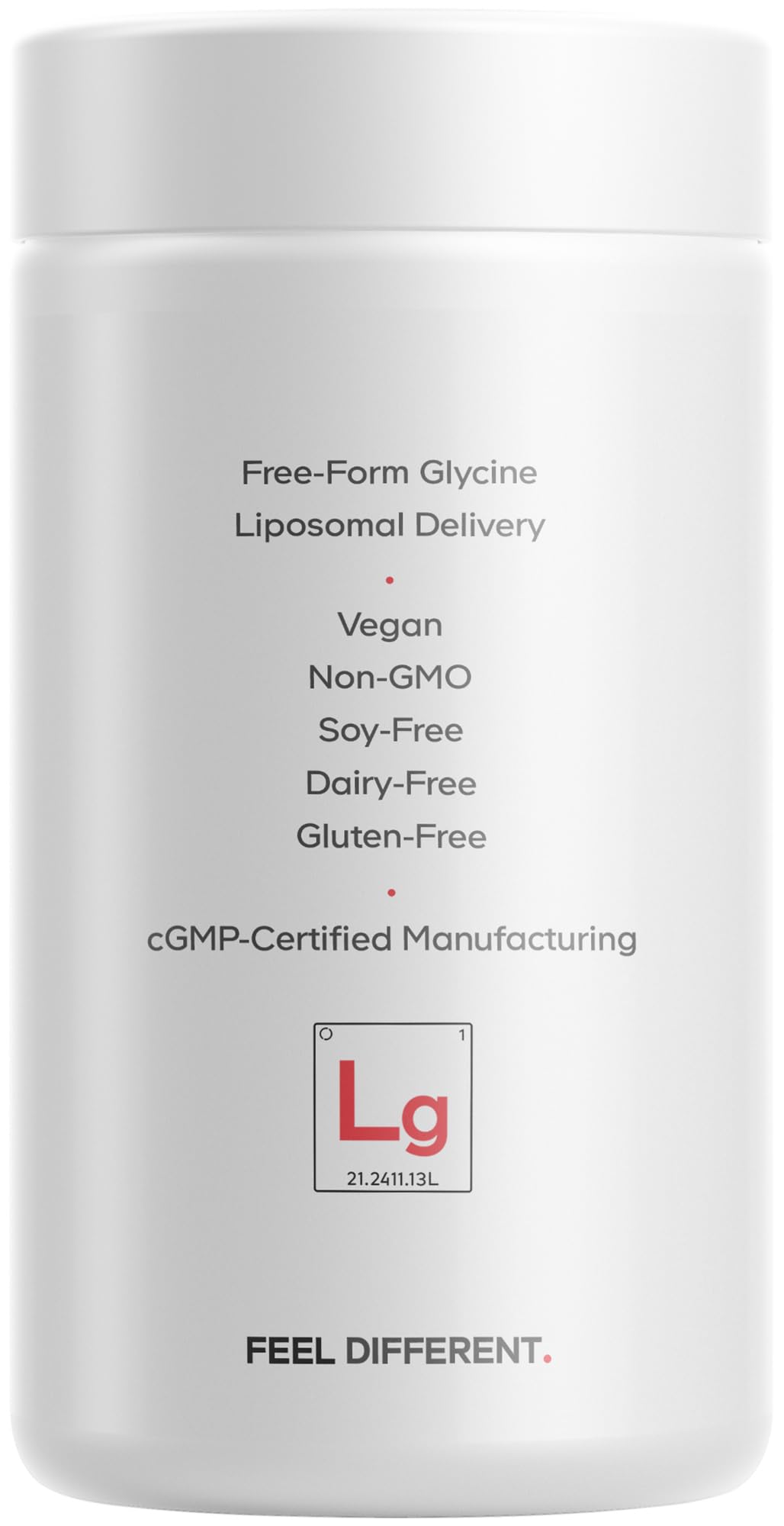 Codeage Liposomal Glycine+ Supplement - Free-Form Glycine 1,500 mg with Liposomal Delivery - 2-Month Supply - Amino Acid Capsules - Protein Support - Glycine Vitamins - 180 Capsules Codeage uk supplements